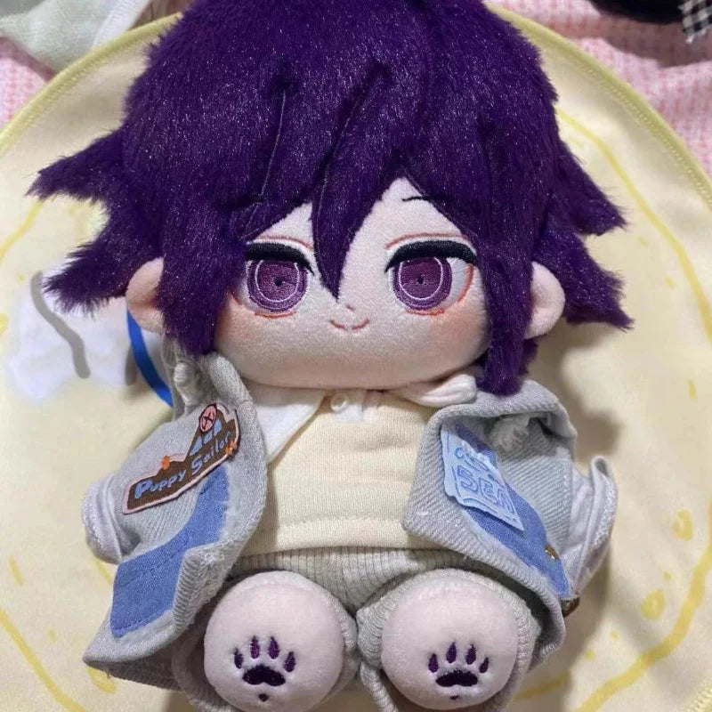 20Cm Danganronpa:Trigger Happy Havoc Kokichi Oma Anime Figures Plush Cosplay Dress up Cotton Doll Toy for Children Birthday Gift