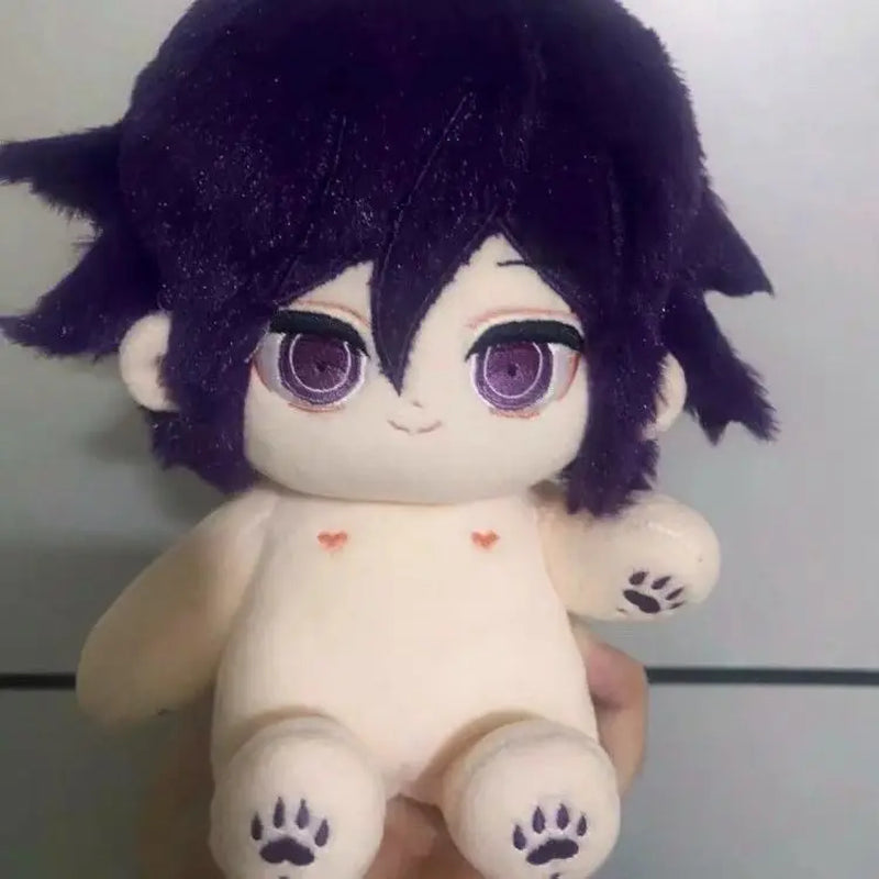 20Cm Danganronpa:Trigger Happy Havoc Kokichi Oma Anime Figures Plush Cosplay Dress up Cotton Doll Toy for Children Birthday Gift