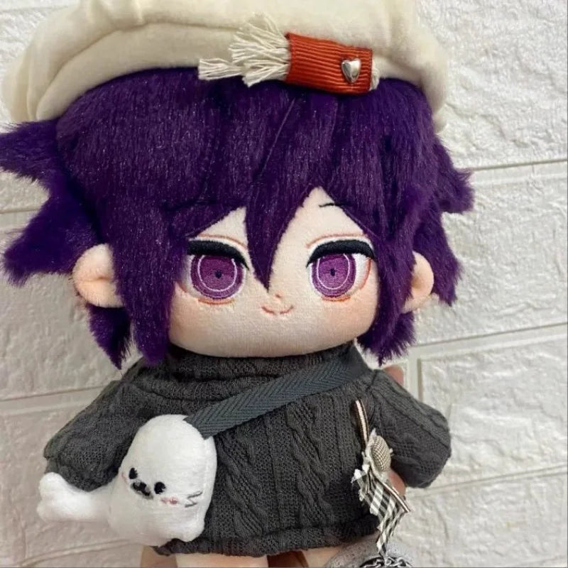 20Cm Danganronpa:Trigger Happy Havoc Kokichi Oma Anime Figures Plush Cosplay Dress up Cotton Doll Toy for Children Birthday Gift