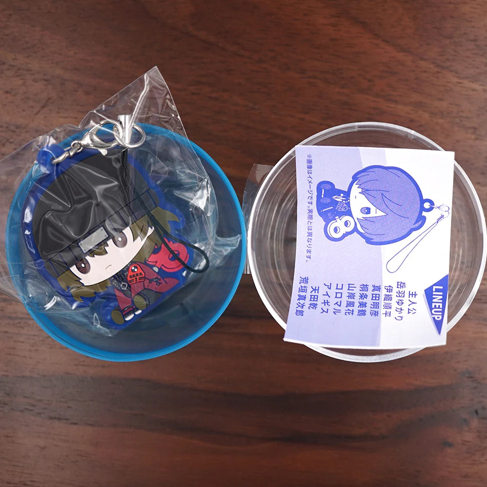 Persona 3 rubber keychains