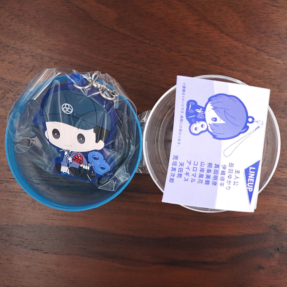 Persona 3 rubber keychains
