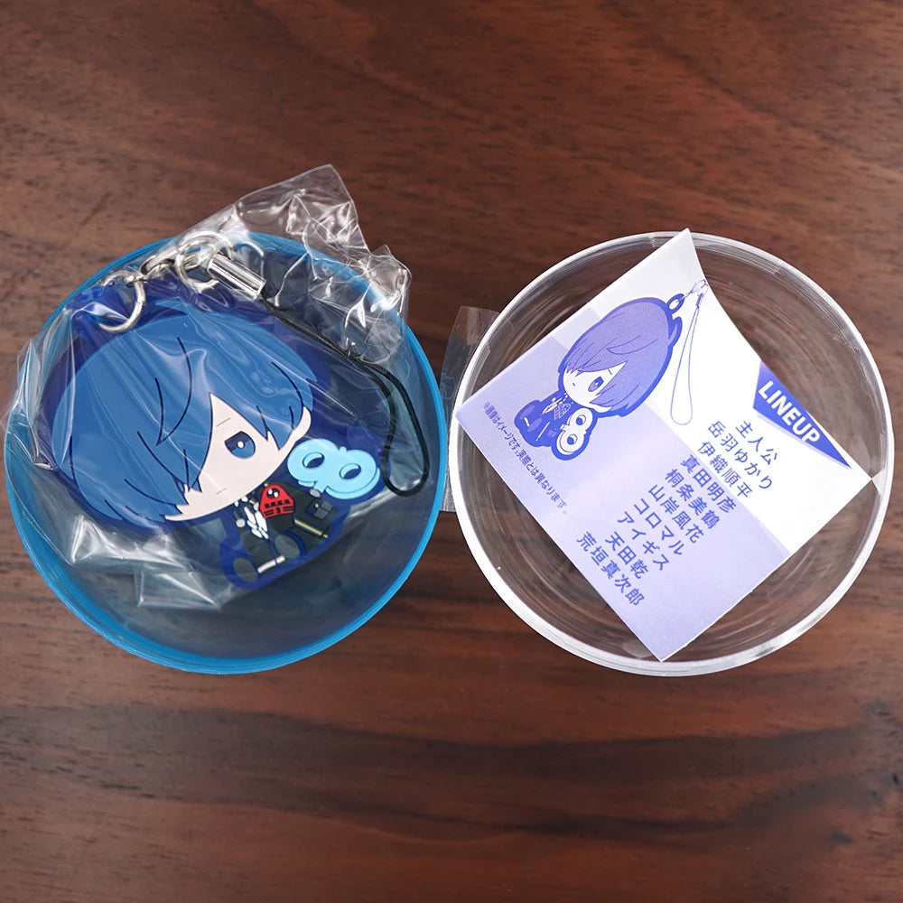 Persona 3 rubber keychains
