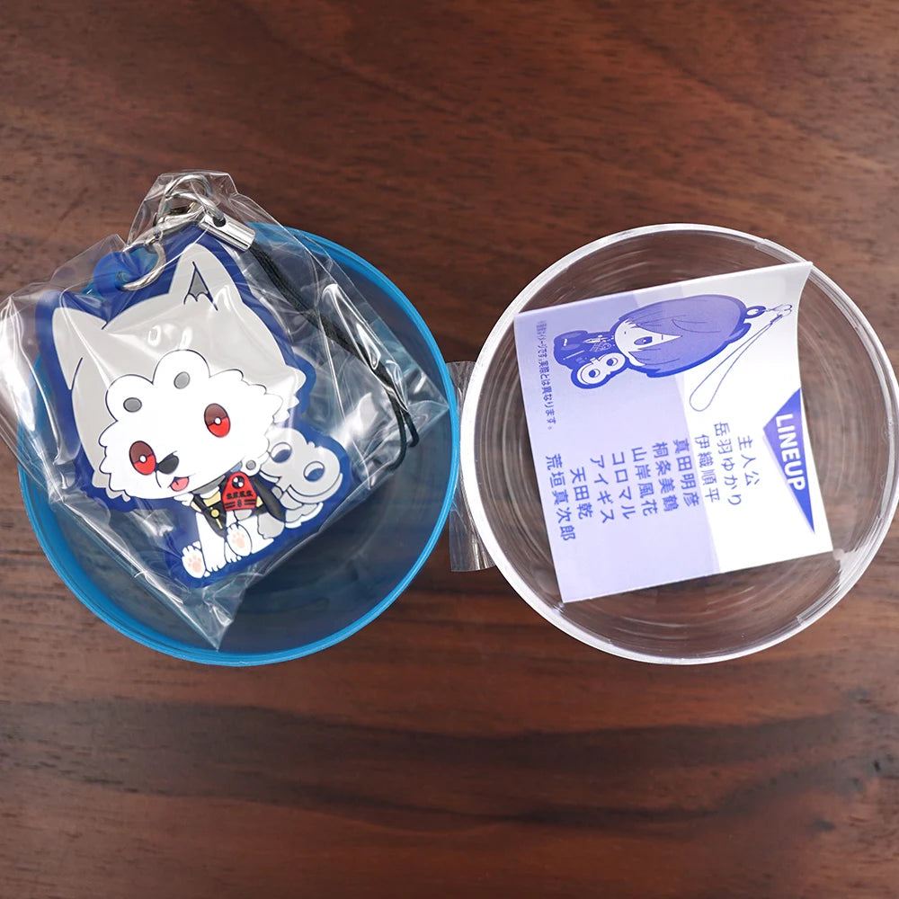 Persona 3 rubber keychains
