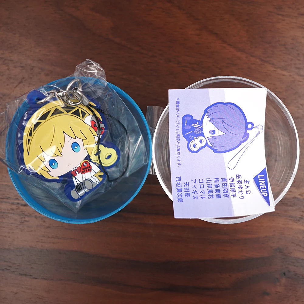 Persona 3 rubber keychains