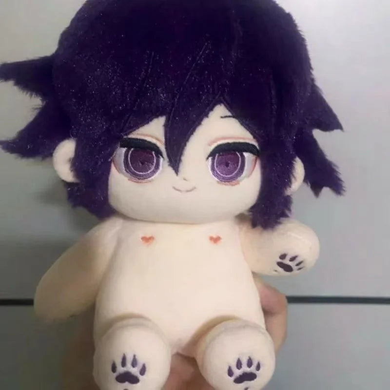 20Cm Danganronpa:Trigger Happy Havoc Kokichi Oma Anime Figures Plush Cosplay Dress up Cotton Doll Toy for Children Birthday Gift