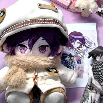 20Cm Danganronpa:Trigger Happy Havoc Kokichi Oma Anime Figures Plush Cosplay Dress up Cotton Doll Toy for Children Birthday Gift